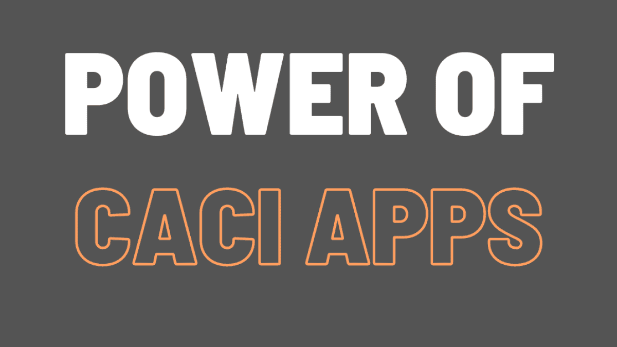 CACI Apps