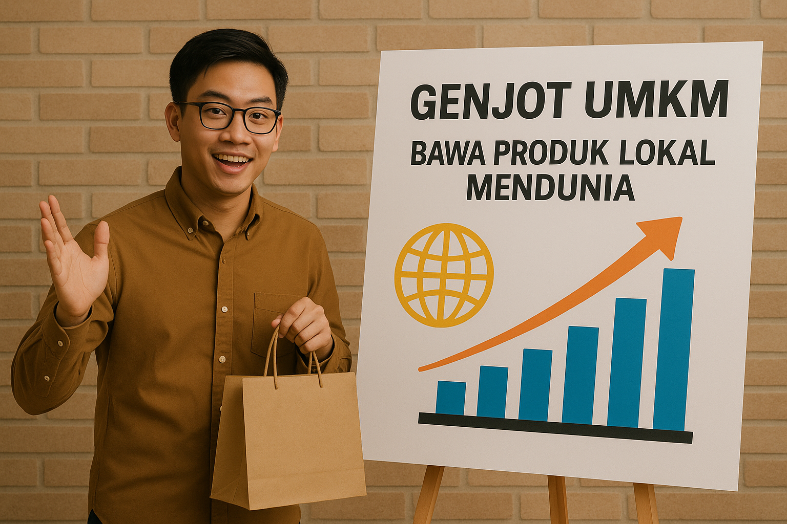 Anak Muda Didorong Genjot UMKM hingga Bawa Produk Lokal Mendunia