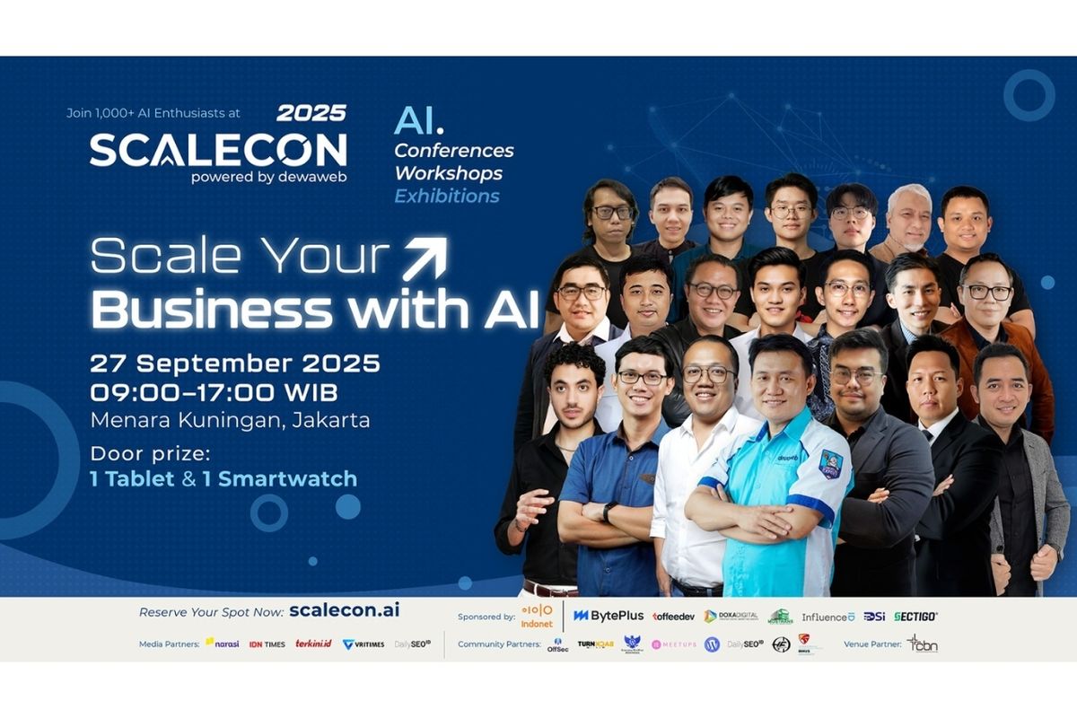 Dewaweb Dorong Inovasi Bisnis Berbasis AI melalui SCALECON AI 2025