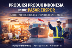 Produksi Produk Indonesia untuk Pasar Ekspor Terus Mengalami Peningkatan
